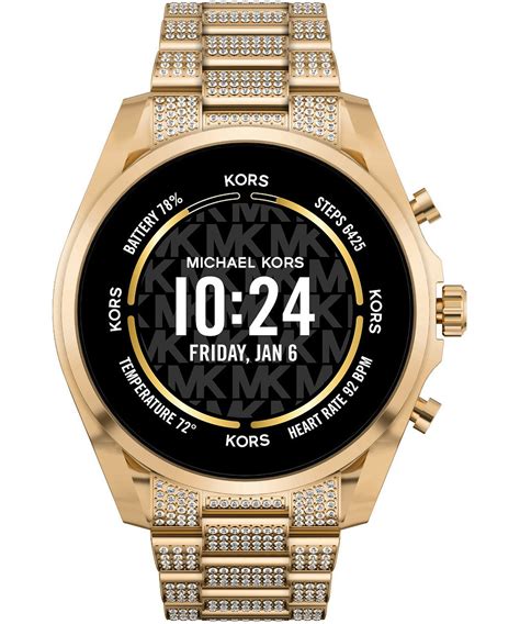 michael kors access watch change language|Manual Michael Kors MKT5136 Access Bradshaw Gen 6 Smart .